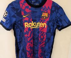 Authentic Barcelona 2023 Nike Shirt Jersey large kids