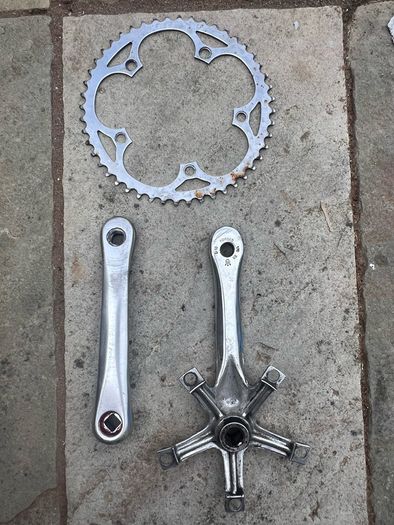 Sugino 170mm crank and 48 tooth chainring