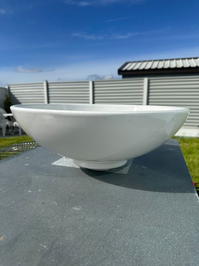 Bathroom Bowl style Sink, white