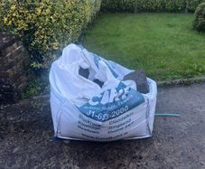 Half bag of plastering fine sand