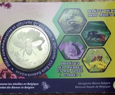 Belgium 2.5 Euro Brilliant Uncirculated Coin 2024 - The Bee in Belgium - Belgian Coincard Catalog