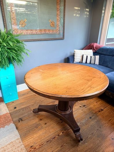 Antique Tilt-Top Table
