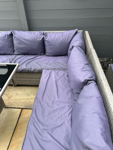 rattan garden furniture set