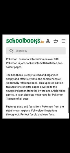 Pokemon Book - Brand New