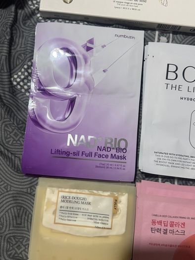 Viral Korean skincare sheet masks new