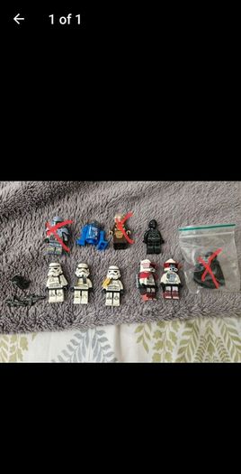 lego starwars bundle rare figured