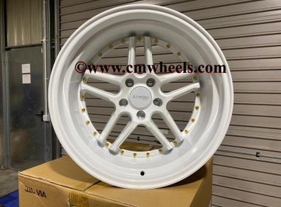 18" Inch Strom DS05 Drift Wheels 5x114.3 Nissan silvia skyline RX7 MX5 R32 R33 lexus IS200