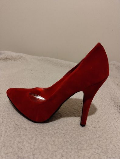 Red Suede Shoes New