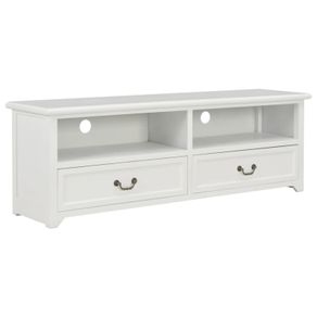 TV Cabinet White 120x30x40 cm Wood