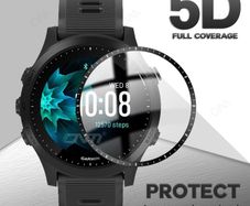 5D Screen Protector Film For Garmin Forerunner 945 Smart Watch Soft Protective Cover for Garmin F945 F 945 (Not Glass)