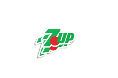 7UP Retro Glossy Sticker 2-Pack
