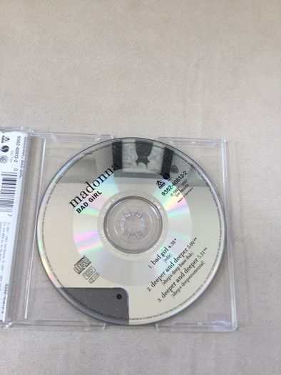 Madonna bad girl german cd single rare Kylie