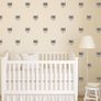 Fox Face Wall Stickers, Fox Face Pattern, Nursery Decals, Nursery Decor Image 2