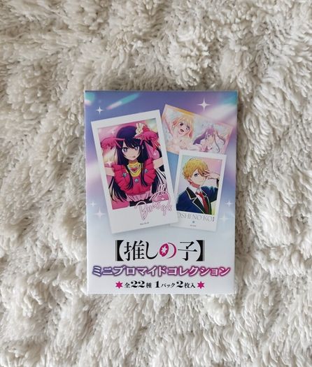 Oshi no Ko mini bromide anime cards ai hoshino aqua ruby kana arima akane manga polaroid
