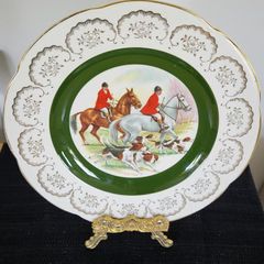 Collectable Ascot Service Plate, Hunting scene