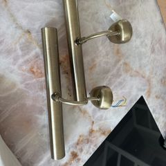 brass picture lights a pair (selling price for the two)