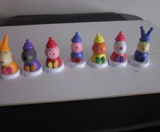 Peppa Pig And Friends Cake Decorations Cake Toppers X7 Christmas Cake Bundle