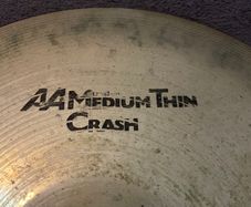 Sabian AA medium thin crash
