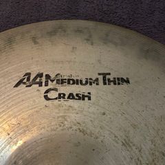 Sabian AA medium thin crash