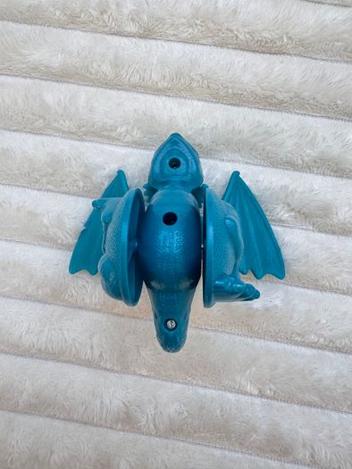 Disney How to Train Your Dragon Burger King  Stormfly Rolling action Figure approx. 10 cm. Used Please see photos