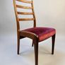 Set of Six G Plan Fresco Teak Ladder Back Dining Chairs Image 2