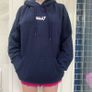 Eclat navy hoodie. Size L Image 5