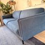 Large 3-Seater Sofa in Excellent Condition, Navy Image 9