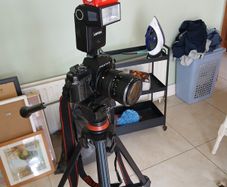 Camera and Tripod