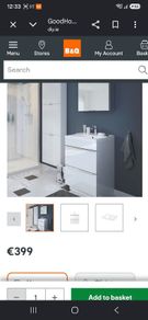 Bathroom vanity units with sink