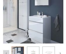 Bathroom vanity units with sink