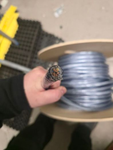Lapp SY Control Cable, 5 Cores, 2.5 mm CSA 14 AWG, Screened, 50 m, Grey Polyvinyl Chloride Sheath