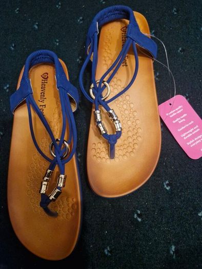 Heavenly Feel Blue Sandal