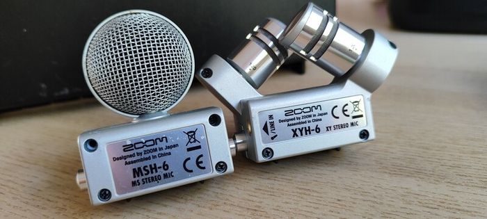 Zoom H6 Portable Handy Recorded with MSH-6 and XYH-6 microphones