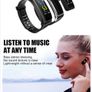 Bluetooth Color Headset Talk Smart band Bracelet heart rate monitor Sports Smart Watch Passometer Fitness Tracker Wristband Image 3