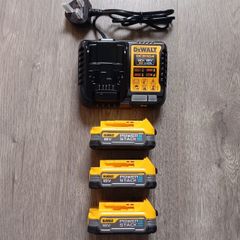 DeWalt Batteries & Charger (New)