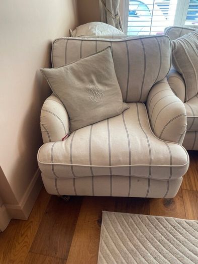 Sofa and chair