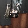 Women's Black Leather Embroidered Jacket Image 10