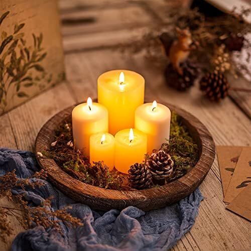Wooden Candle Holder