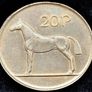 [#152] - Ireland 1986 | 20p | Twenty Pence | Horse | KM.25 Image 2