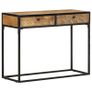 Console Table 100x35x75 cm Solid Mango Wood Image 5