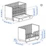 Cot with drawer Image 4