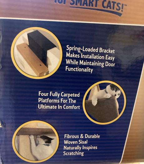 cat climber door