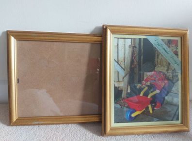 Vintage Gilt Wooden Picture Frames