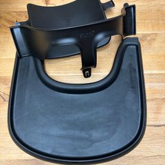 stokke babysat and tray
