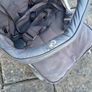silver cross stroller with rain cover and travel bag Image 5
