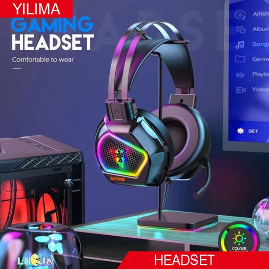 Yilima Gaming Rgb E-sport Wired Headset G601