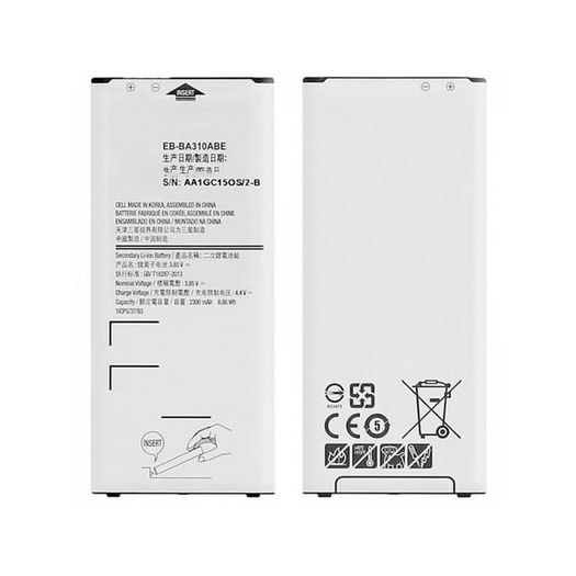 Replacement Battery For Samsung Galaxy A3 2016 Battery 2300mAh EB-BA310ABE New - FHT016SMB