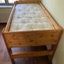 Pine wood bed Image 3