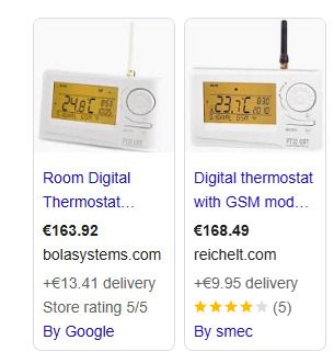 Elektrobock Digital Room Thermostat with GSM Module PT32 GST