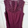 Superdry women ladies sleeveless shirt, tank top, mint condition Image 4